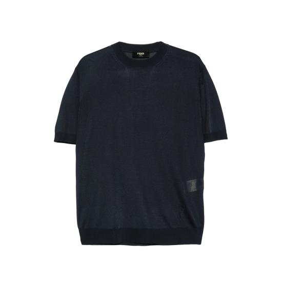 26SS 펜디 반팔 티셔츠 AYY8 FZE079 F0PTH BLUE