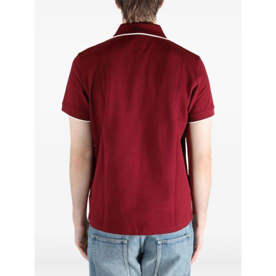 26SS 생로랑 폴로 티셔츠 862979 Y37ZE 6190 RED - SAINT LAURENT