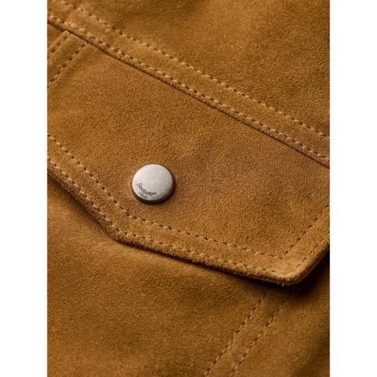 26SS 생로랑 무스탕 861502 YC2AY 2104 BROWN - SAINT LAURENT