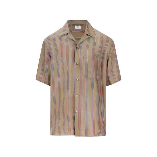 26SS 생로랑 반팔 셔츠 859775 Y2N33 2849 NEUTRALS