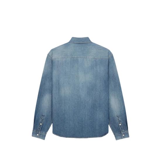 26SS 생로랑 데님 셔츠 862246 Y29YA 4428 BLUE - SAINT LAURENT