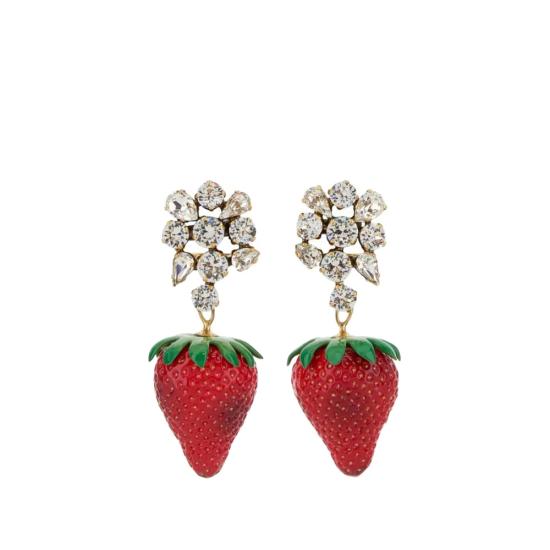 26SS 생로랑 이어링 858192 Y15VR 1301 GOLD RED