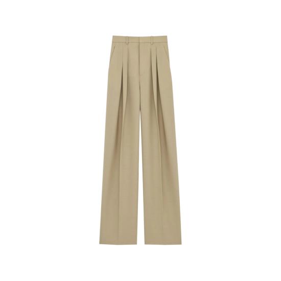 26SS 생로랑 수트 팬츠 854457 Y7K11 2495 NEUTRALS