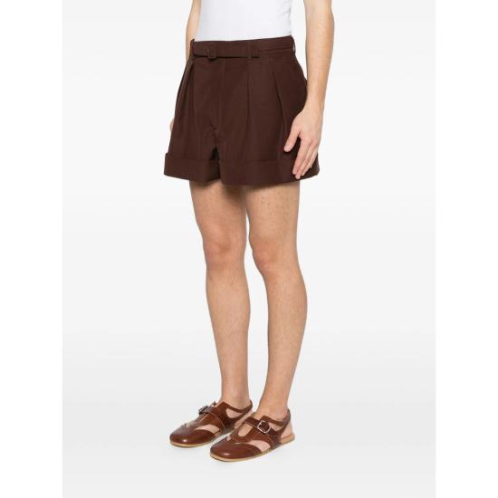 26SS 생로랑 숏팬츠 854459 Y1N02 2019 BROWN - SAINT LAURENT