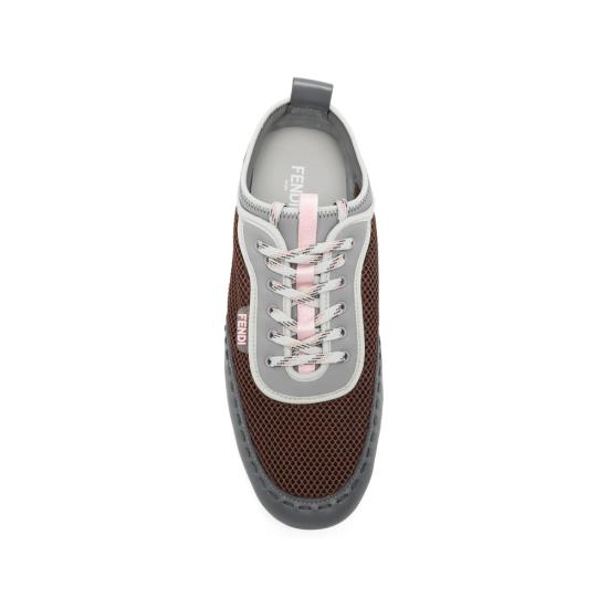 26SS 펜디 스니커즈 AWKL 7E1853 F1VAL BROWN GREY - FENDI