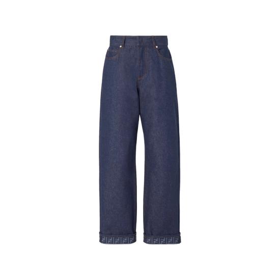 26SS 펜디 데님 팬츠 AOHS FLP882 F0QB0 BLUE