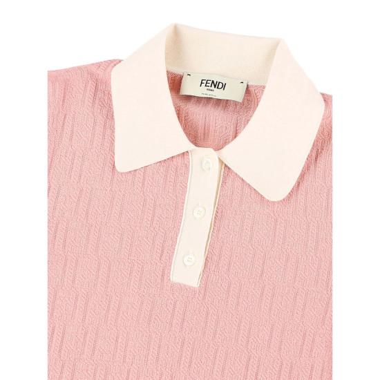 26SS 펜디 미디 원피스 AW4S FZDE35 F1W0S PINK - FENDI
