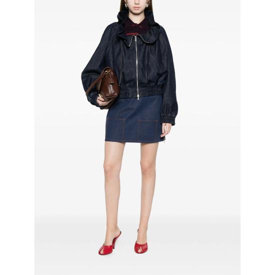 26SS 펜디 숏 스커트 AOHS FLQ608 F0QB0 BLUE - FENDI