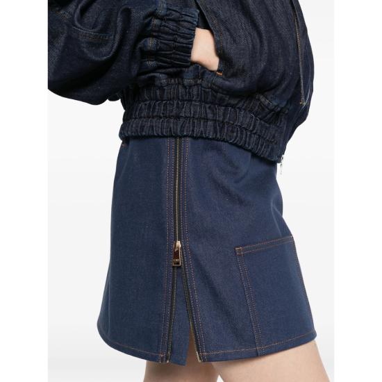 26SS 펜디 숏 스커트 AOHS FLQ608 F0QB0 BLUE - FENDI