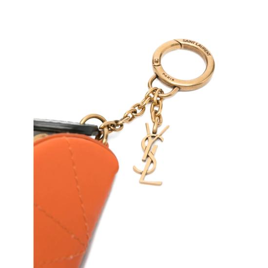 26SS 생로랑 키링 864190 AAGFB 7538 GOLD ORANGE - SAINT LAURENT