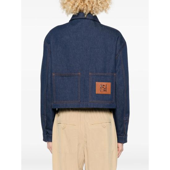 26SS 펜디 데님 자켓 AOHS FLF856 F0QB0 BLUE - FENDI