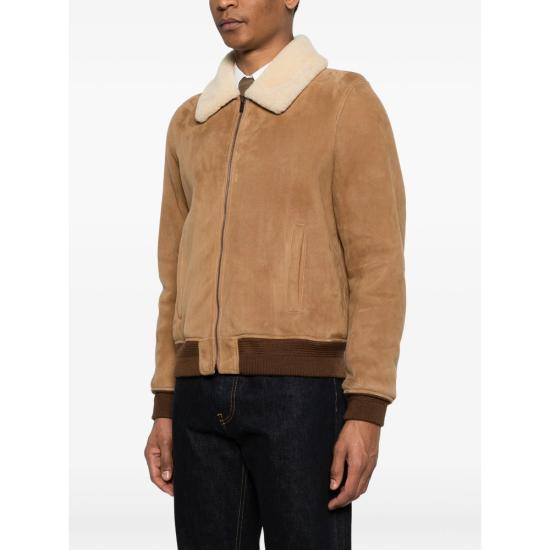 26SS 생로랑 봄버 자켓 837294 YC2TB 2943 BROWN - SAINT LAURENT