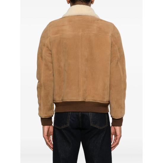 26SS 생로랑 봄버 자켓 837294 YC2TB 2943 BROWN - SAINT LAURENT