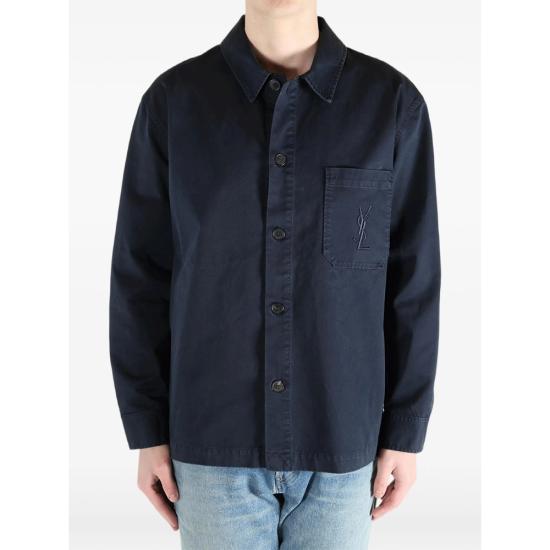 26SS 생로랑 자켓 861004 Y04VD 5109 BLUE - SAINT LAURENT