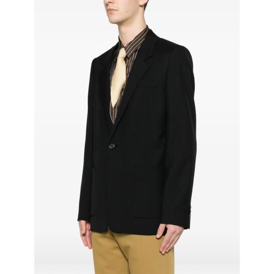 26SS 생로랑 수트 자켓 857060 Y1N05 1000 BLACK - SAINT LAURENT