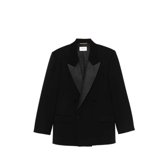 26SS 생로랑 수트 자켓 860569 Y7E63 1000 BLACK