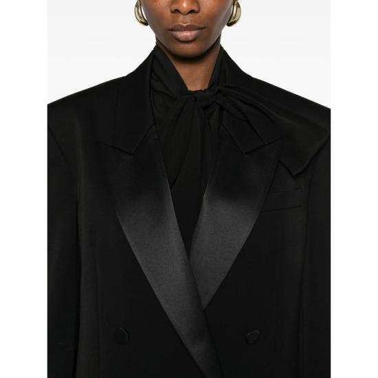 26SS 생로랑 수트 자켓 860569 Y7E63 1000 BLACK - SAINT LAURENT