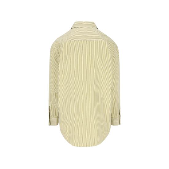 26SS 생로랑 셔츠 865483 Y260D 3302 NEUTRALS WHITE - SAINT LAURENT