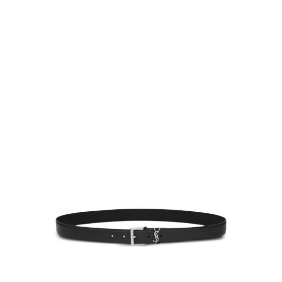 26SS 생로랑 카상드르 바딤 벨트 카상드르 바딤 벨트 864585 BOO0E 1000 BLACK