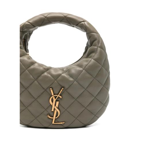26SS 생로랑 이카리노 퀼티드 나파 토트백 851689 AAANG 3775 GREEN - SAINT LAURENT