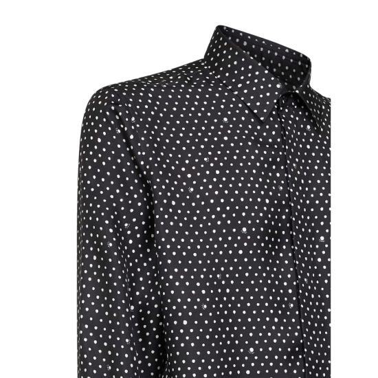 26SS 펜디 셔츠 AVZ6 FS0585 F0QA1 BLACK WHITE - FENDI