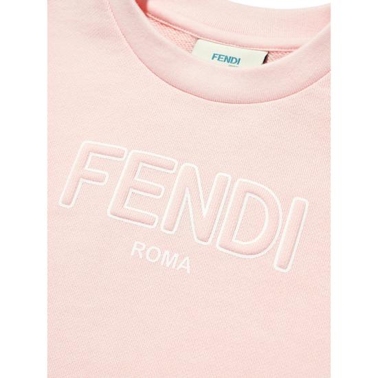 26SS [키즈] 펜디 티셔츠 5V0 JFI390 F1UL9 PINK - FENDI