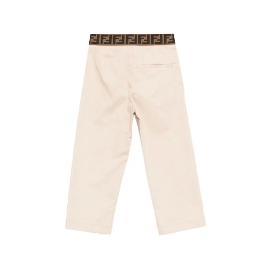 26SS [키즈] 펜디 스트레이트 팬츠 AS5Y JMF561 F1P2N NEUTRALS - FENDI