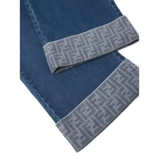 26SS [키즈] 펜디 진 AVVU JFF385 F0QG0 BLUE - FENDI