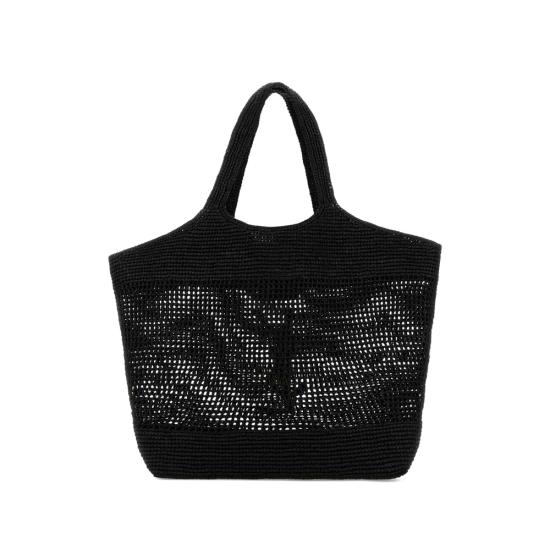 26SS 생로랑 이카레 토트백 772191 GAAFM 1000 BLACK - SAINT LAURENT