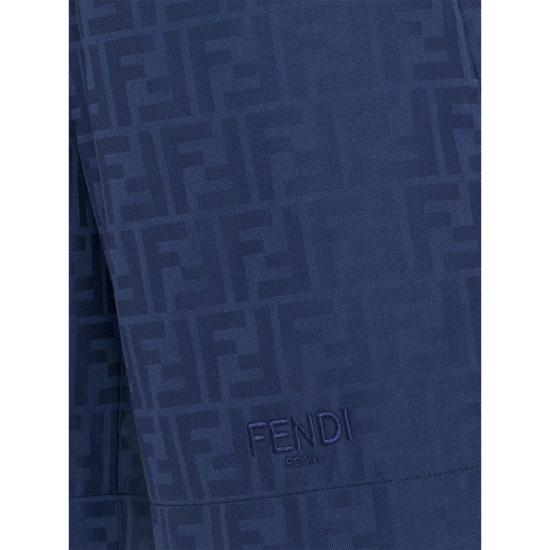 26SS [키즈] 펜디 쇼츠/버뮤다 AS64 JMF550 F1I11 BLUE - FENDI