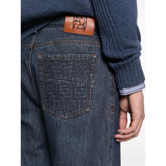 26SS 펜디 데님 팬츠 AW82 FLP302 F0QA2 BLUE - FENDI