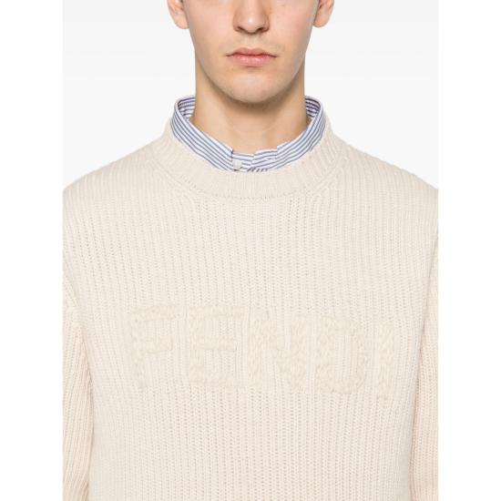 26SS 펜디 니트웨어 AW0C FZX091 F1J2A NEUTRALS - FENDI