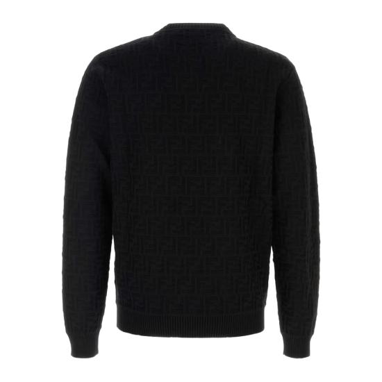 26SS 펜디 니트웨어 AUW0 FZX091 F0QA1 BLACK - FENDI