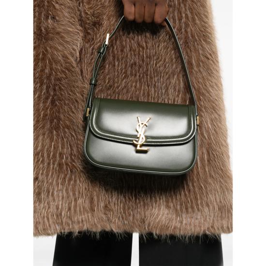 25FW 생로랑 박스 생 로랑 솔페리노 미니 843524 0SX0W 3189 GREEN - SAINT LAURENT
