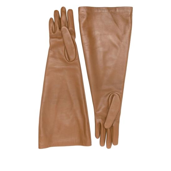 25FW 생로랑 장갑 853240 3YI86 2901 BROWN - SAINT LAURENT