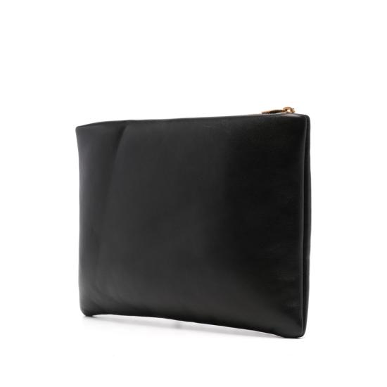 25FW 생로랑 칼립소 스몰 파우치 765025 AACX7 1000 BLACK - SAINT LAURENT