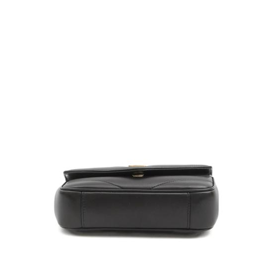 26SS 생로랑 루루 미니 램스킨 821749 AAEAX 1000 BLACK - SAINT LAURENT