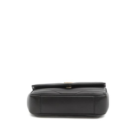 26SS 생로랑 루루 미니 램스킨 821749 AAEAX 1000 BLACK - SAINT LAURENT