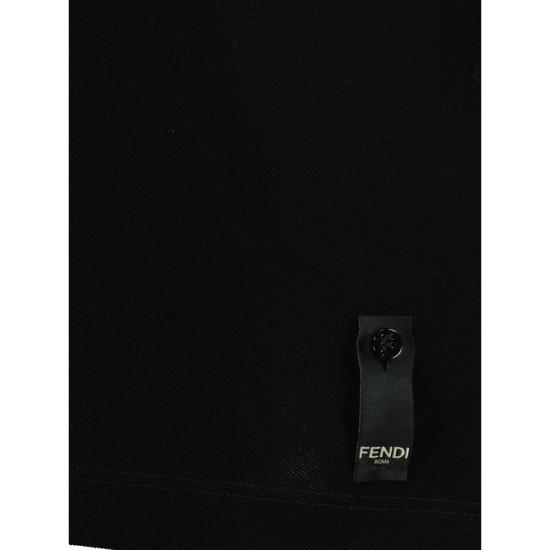 26SS 펜디 폴로 티셔츠 AUA5 FY0985 F0QA1 BLACK - FENDI