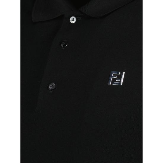 26SS 펜디 폴로 티셔츠 AUA5 FY0985 F0QA1 BLACK - FENDI