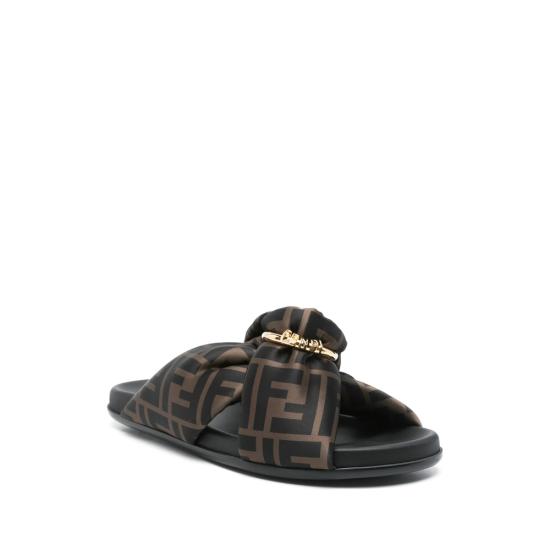 26SS 펜디 뮬/슬리퍼 AE7S 8X8645 F0R7V BROWN - FENDI