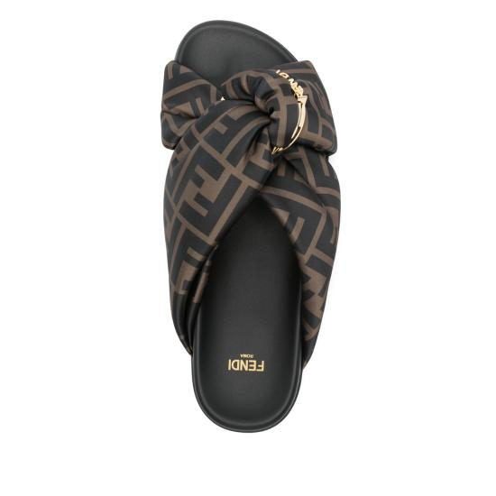 26SS 펜디 뮬/슬리퍼 AE7S 8X8645 F0R7V BROWN - FENDI
