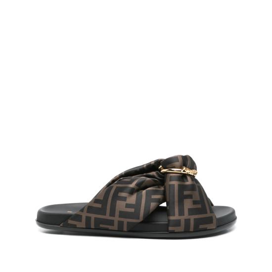 26SS 펜디 뮬/슬리퍼 AE7S 8X8645 F0R7V BROWN