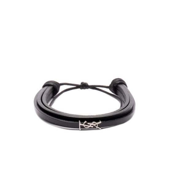26SS 생로랑 브레이슬릿 820441 AAEKE 1000 BLACK