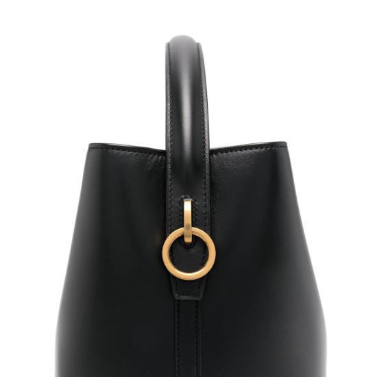 25FW 생로랑 르 37 샤이니 레더백 742828 2R20W 1000 BLACK - SAINT LAURENT