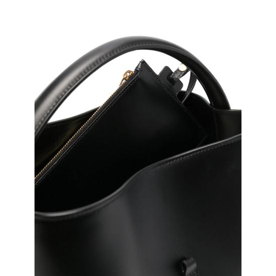 25FW 생로랑 르 37 샤이니 레더백 742828 2R20W 1000 BLACK - SAINT LAURENT
