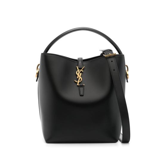 25FW 생로랑 르 37 샤이니 레더백 742828 2R20W 1000 BLACK