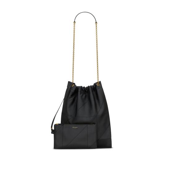 26SS 생로랑 제이미 4.3 포숑 램스킨 숄더백 781666 AAB32 1000 BLACK - SAINT LAURENT
