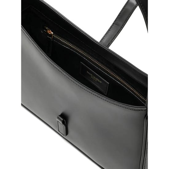 26SS 생로랑 LE 5 A 7 모노그램 토트백 657228 2R20W 1000 BLACK - SAINT LAURENT