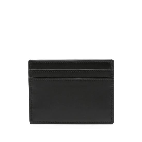 25FW 생로랑 스무스 레더 파리 카드 케이스 375946 0U90N 1000 BLACK